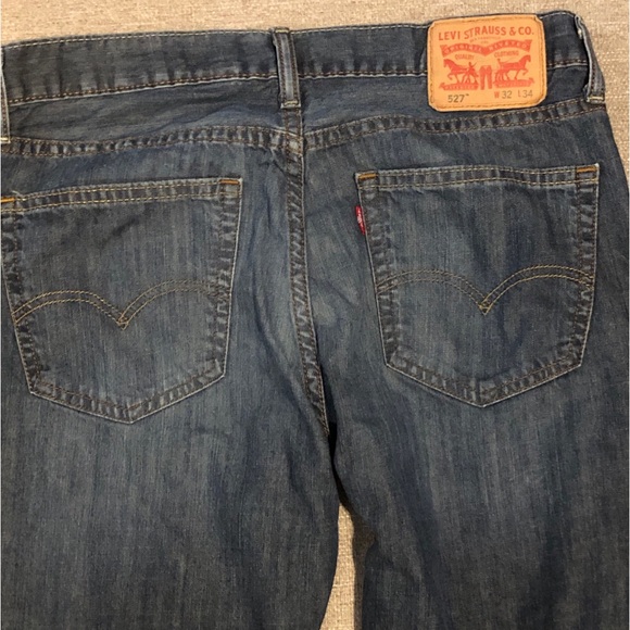 Levi Men’s 527 Bootcut Jeans 32 x 34 - Picture 3 of 4